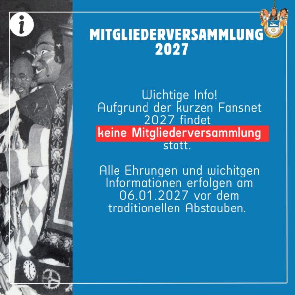 Mitgliederversammlung 2027